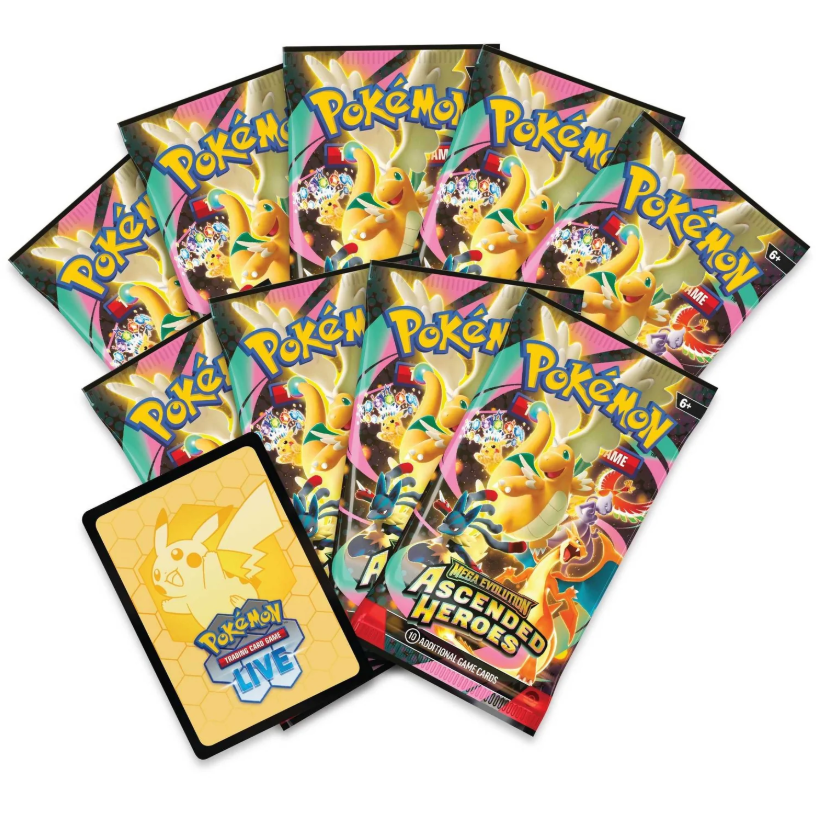 Pokémon TCG: Mega Evolution Ascended Heroes - Elite Trainer Box *Pre order* Max 1 Per person