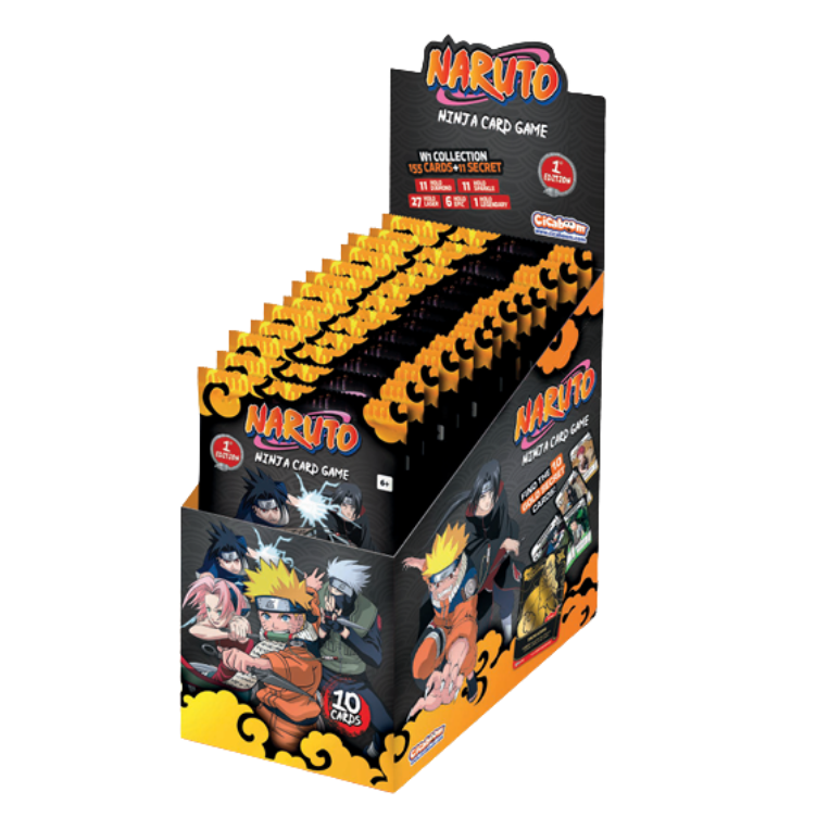 Naruto Mythos TCG: First Edition - Set 01 - Booster Box (24 Packs) *Pr ...