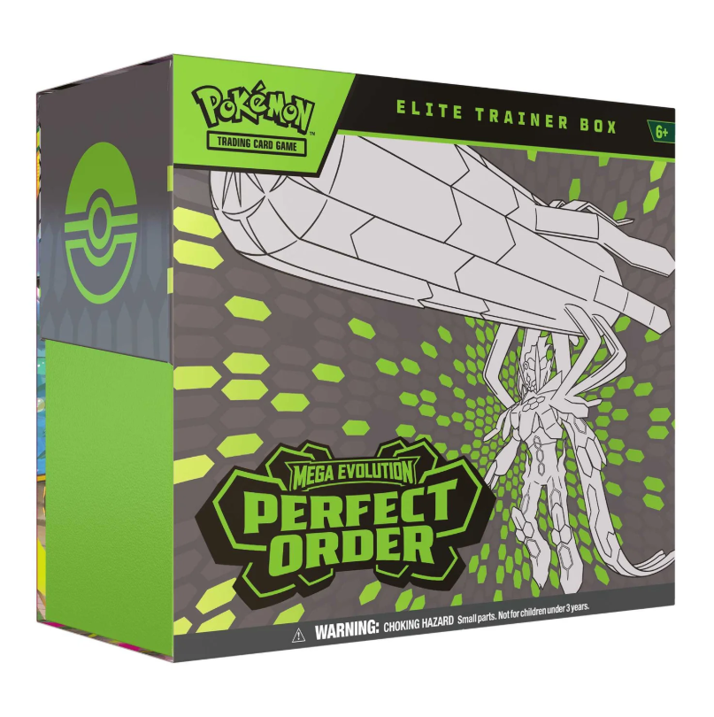 Pokémon TCG: Mega Evolution Perfect Order - Elite Trainer Box *Pre Order* Max 1 PP