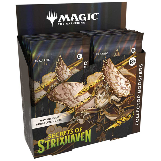 Magic: The Gathering: Secrets of Strixhaven Collector Booster Box (12 Packs) *Pre order*
