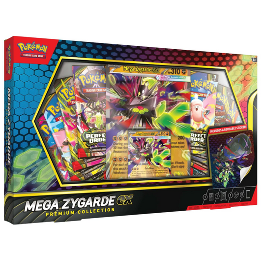 Pokémon TCG: Mega Zygarde ex Premium Collection *Pre Order* Max 2 Per Person