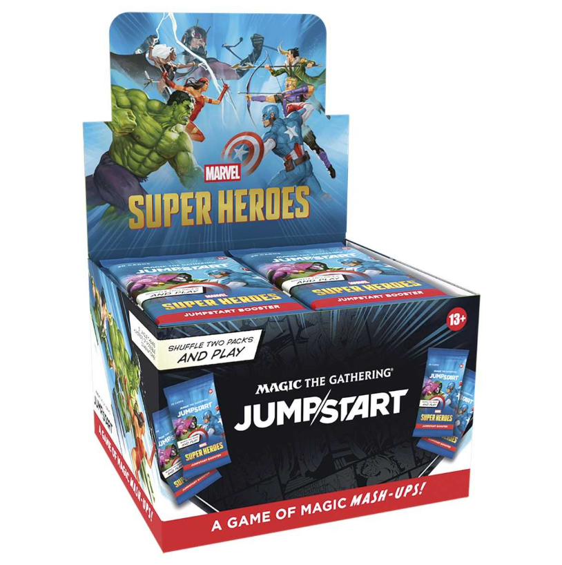 Magic: The Gathering: Marvel Super Heroes Jumpstart Booster Box (24 Packs) *Pre Order*