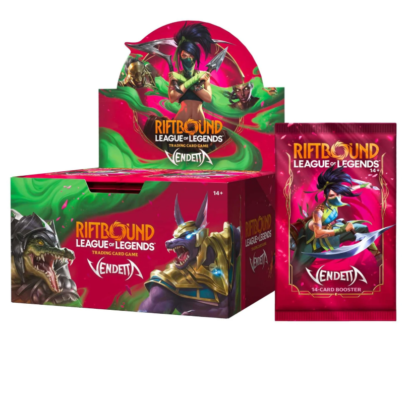 Riftbound: League of Legends Trading Card Game - Vendetta Booster Box *Pre order*