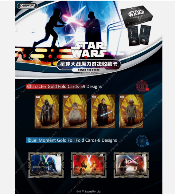 Card.Fun - Star Wars - Power Of The Force Box (10 Packs)