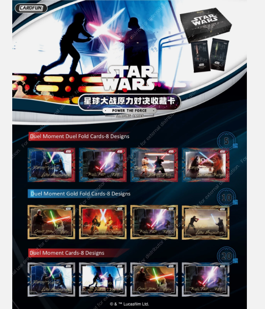 Card.Fun - Star Wars - Power Of The Force Box (10 Packs)