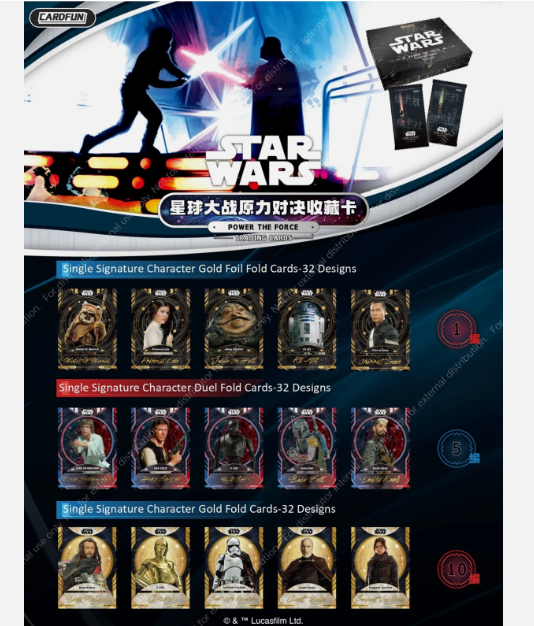 Card.Fun - Star Wars - Power Of The Force Box (10 Packs)