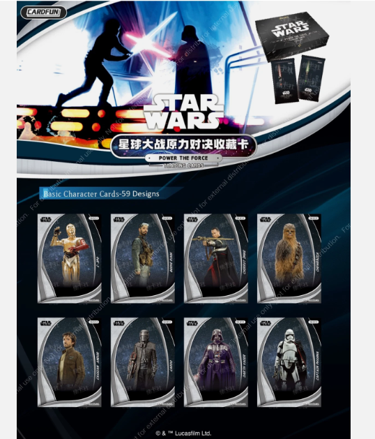 Card.Fun - Star Wars - Power Of The Force Box (10 Packs)