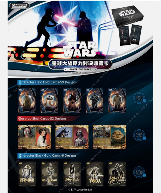 Card.Fun - Star Wars - Power Of The Force Box (10 Packs)