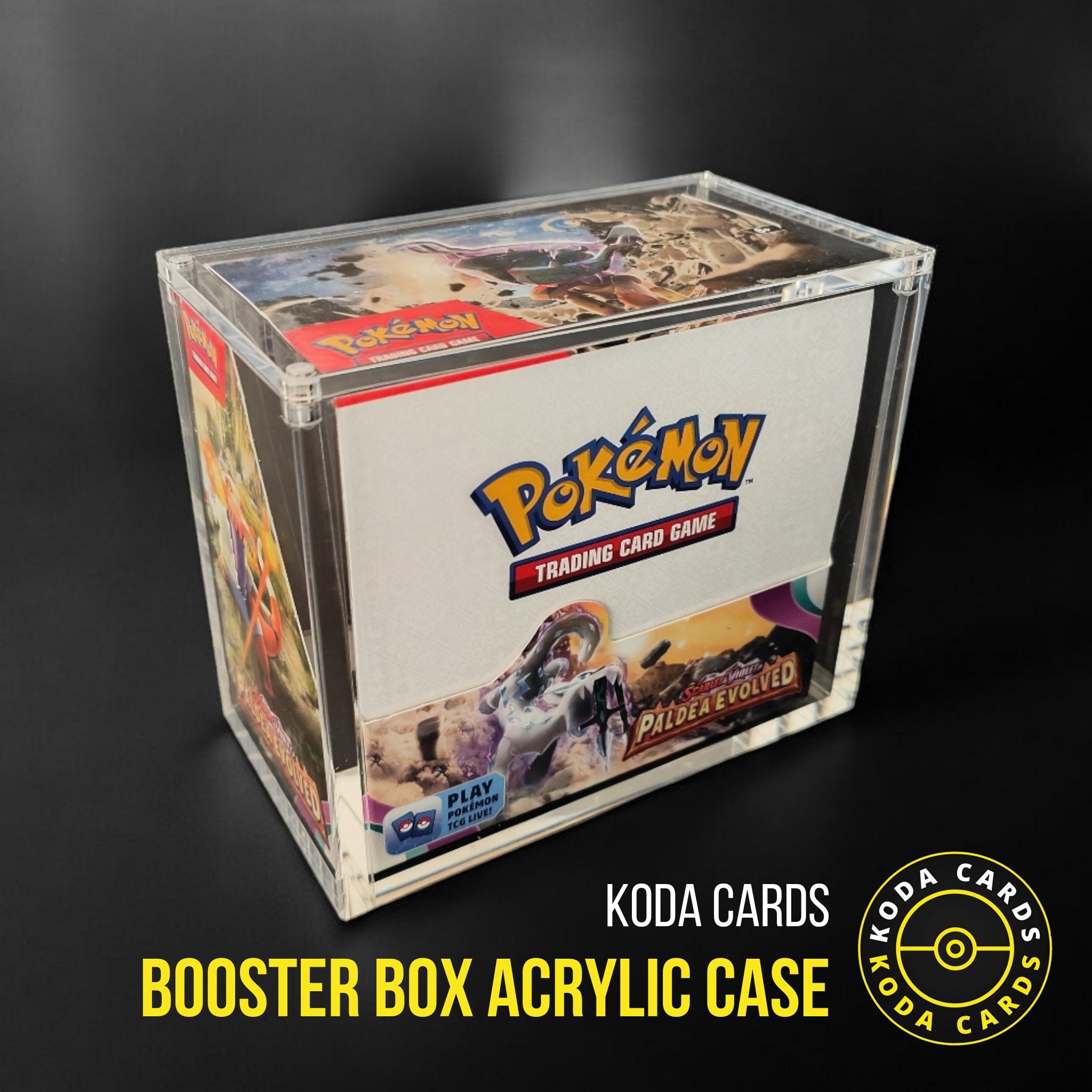 Booster Box Acrylic Case – Jurassic Cards