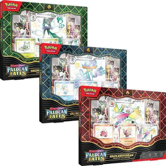 Pokemon - Paldean Fates Premium Collection - Meowscarada/Quaquaval/Skeledirge