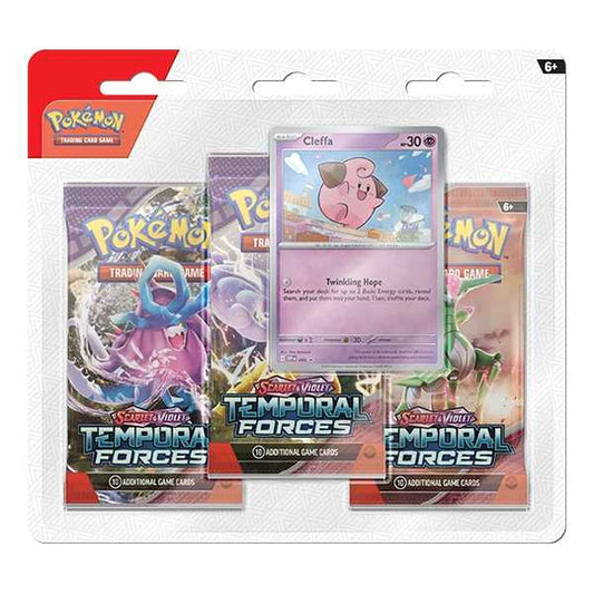 Pokemon - Temporal Forces Triple Blister Cleffa/Cyclizar