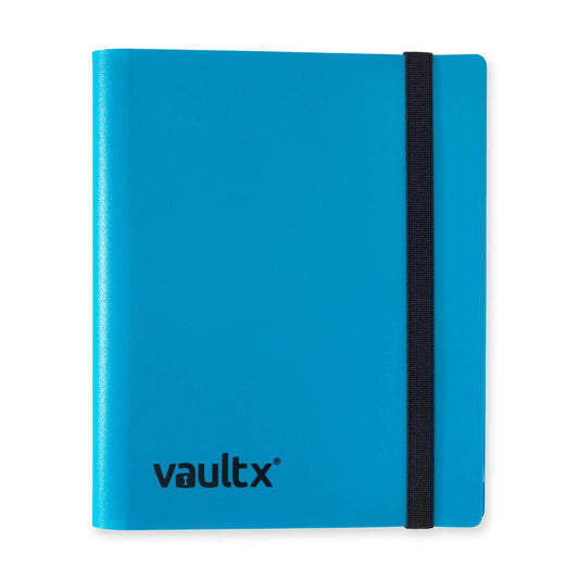 Vault X - 4 Pocket Strap Binder - Blue