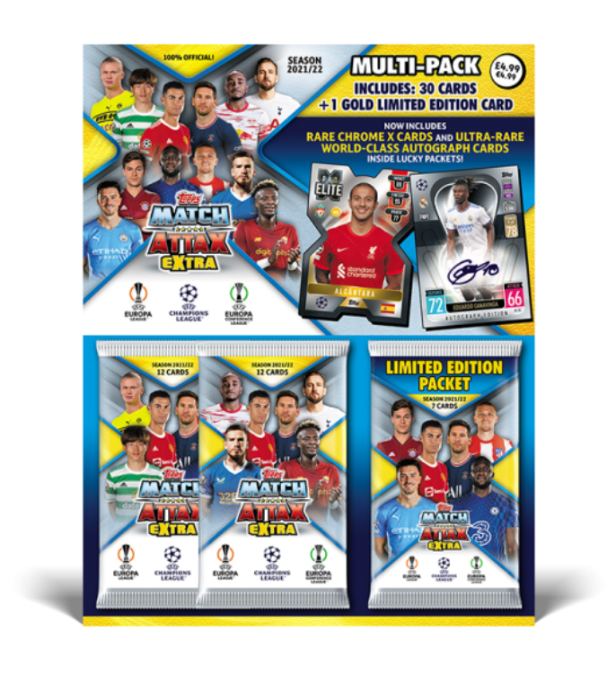 Topps Match Attax EXTRA Multipack 21/22 – Jurassic Cards
