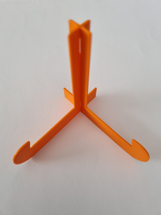 Card Stands x5 - Orange