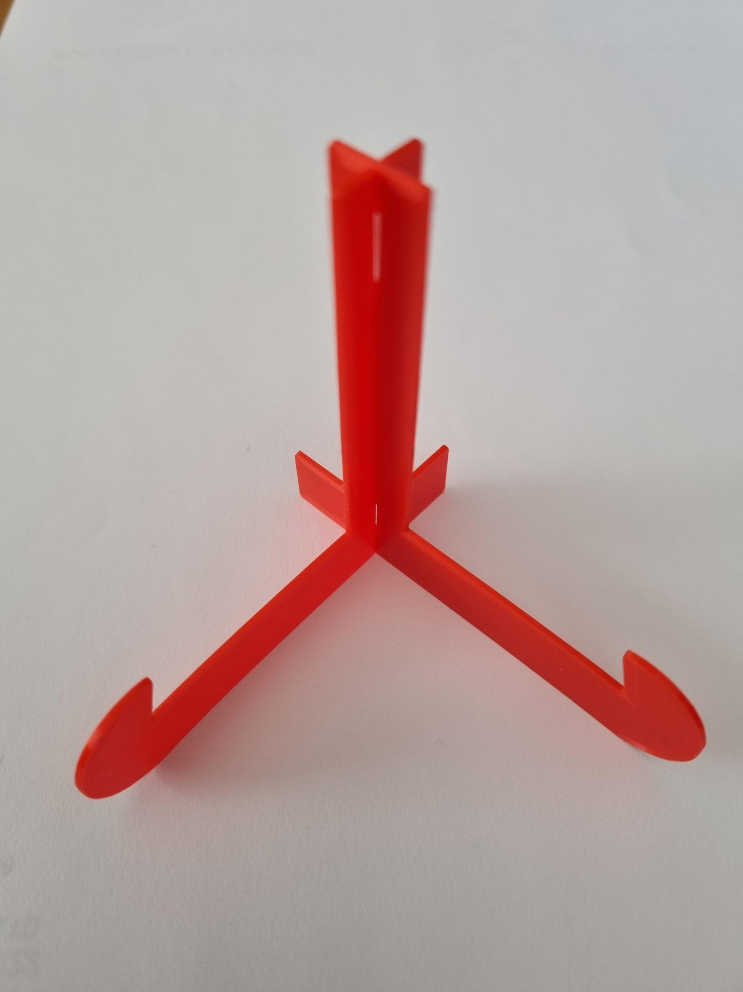Card Stands x5 - Bright Red