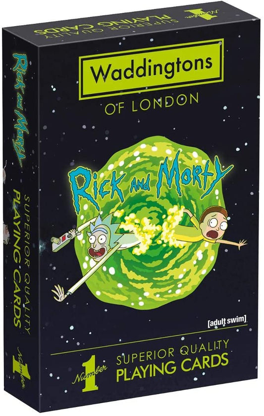 Waddingtons - Rick and Morty Playing Cards