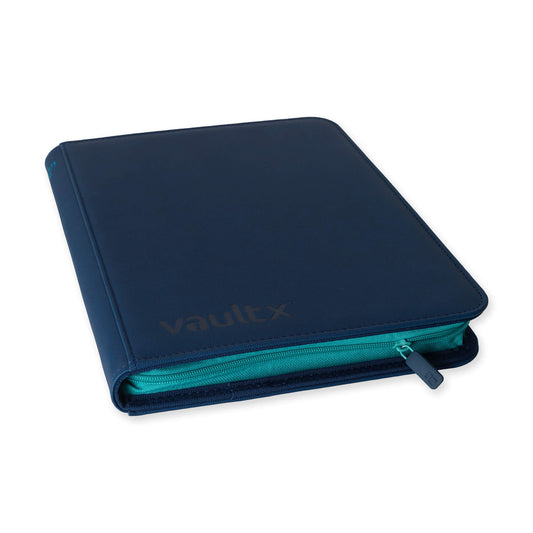 Vault X - 9 Pocket Exo-Tec Zip Binder - SWSH10 Blue
