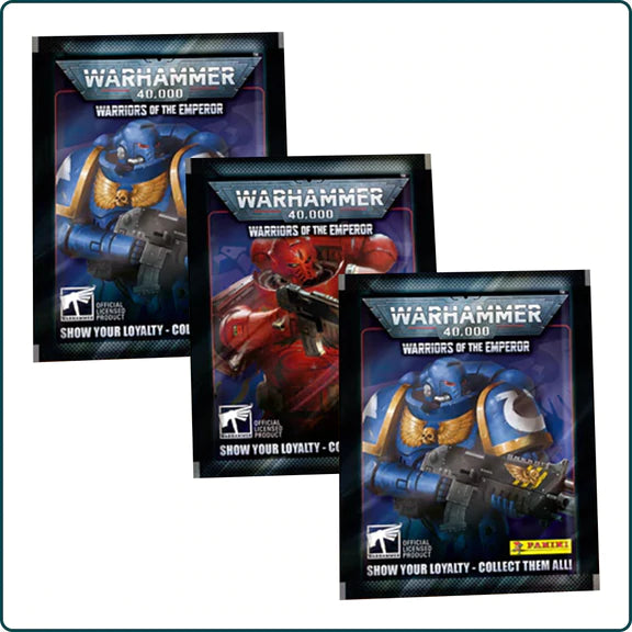Panini - Warhammer 40,000 Warriors of the Emperor Sticker Collection - Sticker Pack