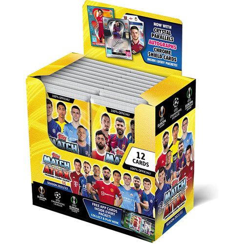 Topps Match Attax 2021/22  TCG Football Card Booster Pack